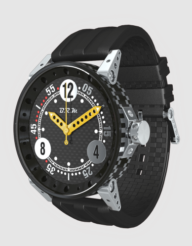 BRM Racing V17-48 Titanium and Yellow Replica Watch